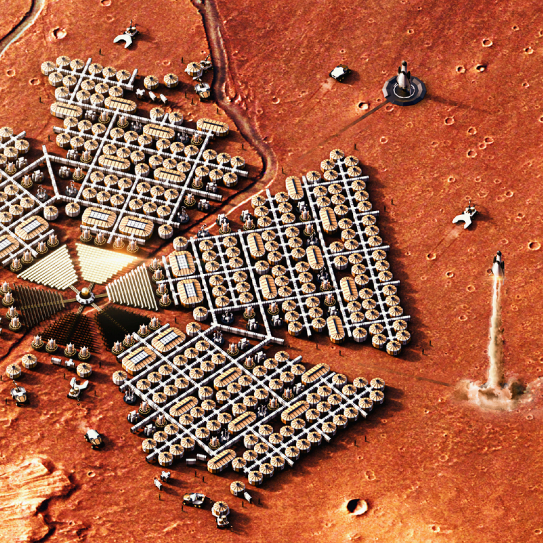Mars 2050 Instagram post 14