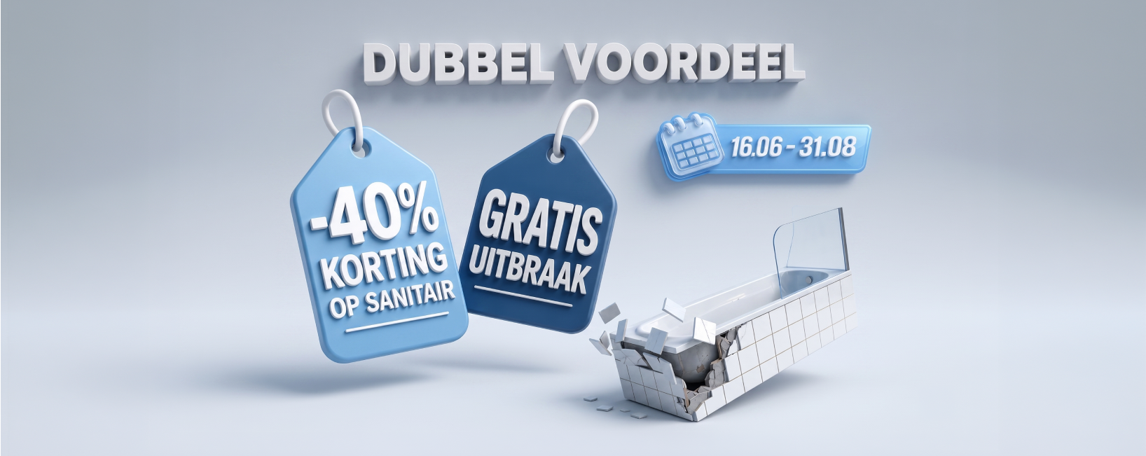Facebook cover for the Van Calster Dubbel Voordeel campaign